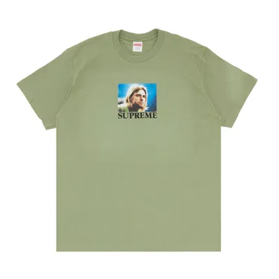 SUPREME SUPREME KURT COBAIN TEE 'LIGHT OLIVE'