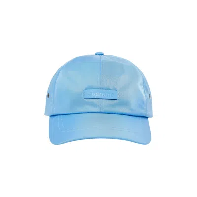 SUPREME SUPREME LEATHER PATCH 6-PANEL 'BLUE'