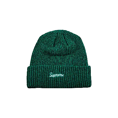 SUPREME SUPREME LOOSE GAUGE BEANIE 'TEAL'
