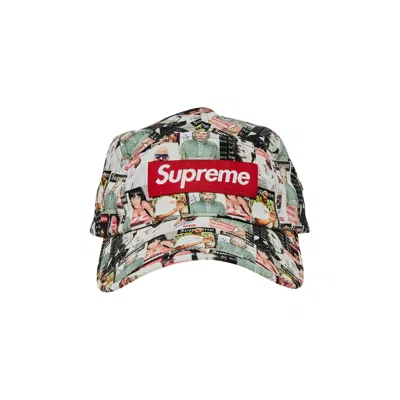 SUPREME SUPREME MAGAZINE CAMP CAP 'MULTICOLOR'