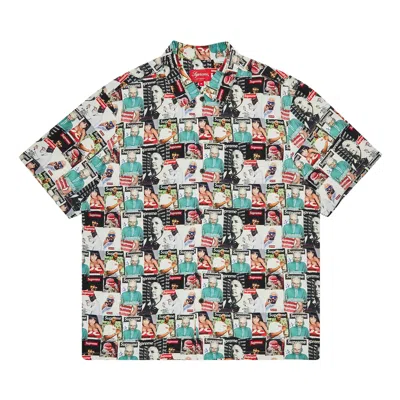 SUPREME SUPREME MAGAZINE SHORT-SLEEVE SHIRT 'MULTICOLOR'