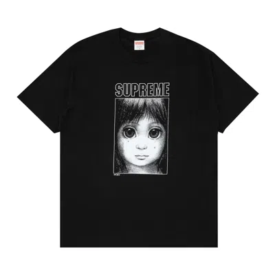 SUPREME SUPREME MARGARET KEANE TEARDROP TEE 'BLACK'