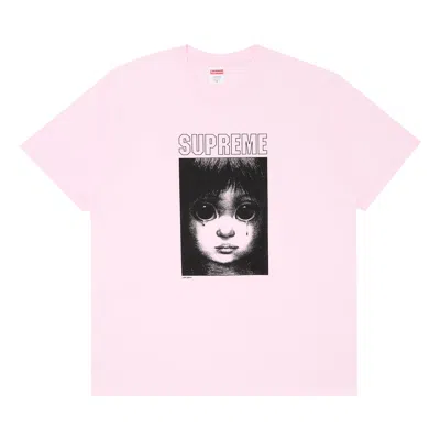 SUPREME SUPREME MARGARET KEANE TEARDROP TEE 'LIGHT PINK'
