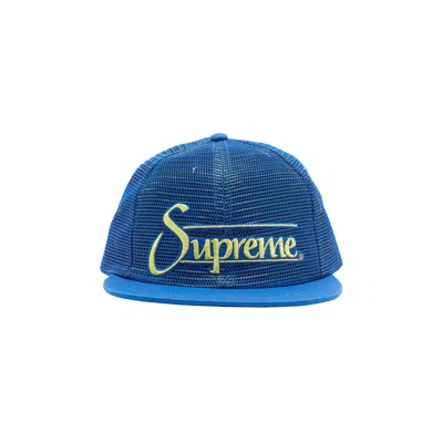 SUPREME SUPREME MESH 6-PANEL 'ROYAL'