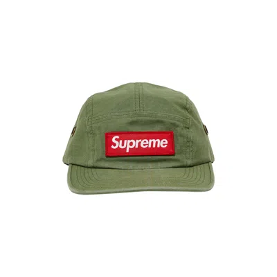 SUPREME SUPREME MILITARY CAMP CAP 'OLIVE'