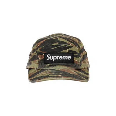 SUPREME SUPREME MILITARY CAMP CAP 'OLIVE TIGER CAMO'