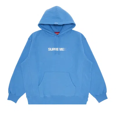 SUPREME SUPREME MOTION LOGO HOODED SWEATSHIRT 'LIGHT BLUE'