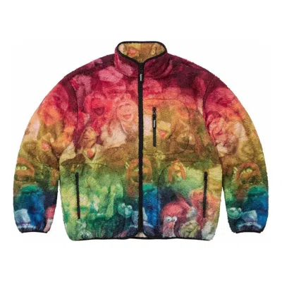 SUPREME Supreme Muppets Fleece Jacket 'Multi-Color'