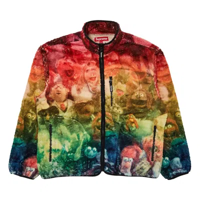 SUPREME SUPREME MUPPETS FLEECE JACKET 'MULTICOLOR'
