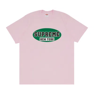 SUPREME SUPREME NEW YORK TEE 'LIGHT PINK'