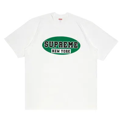SUPREME SUPREME NEW YORK TEE 'WHITE'