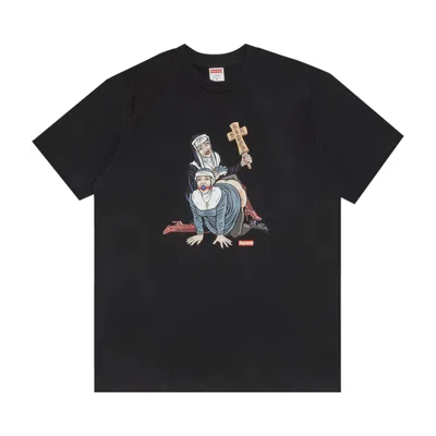 SUPREME SUPREME NUNS TEE 'BLACK'