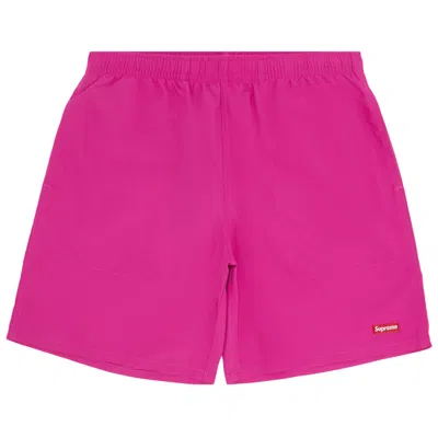 SUPREME SUPREME NYLON WATER SHORT 'FUCHSIA'