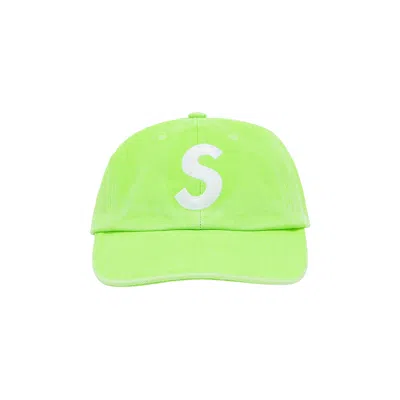 SUPREME SUPREME PIGMENT CANVAS S LOGO 6-PANEL 'LIME'
