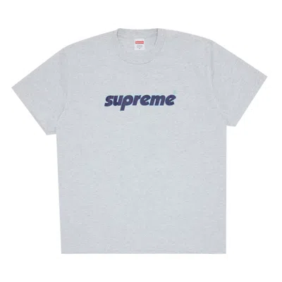 SUPREME SUPREME PINLINE TEE 'ASH GREY'