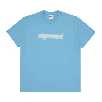 SUPREME SUPREME PINLINE TEE 'BRIGHT BLUE'