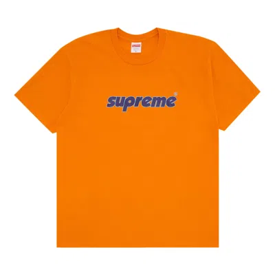 SUPREME SUPREME PINLINE TEE 'ORANGE'