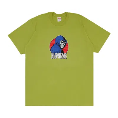 SUPREME SUPREME REAPER TEE 'DUSTY GREEN'
