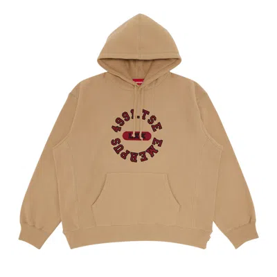 SUPREME SUPREME REVERSE HOODED SWEATSHIRT 'DARK TAN'
