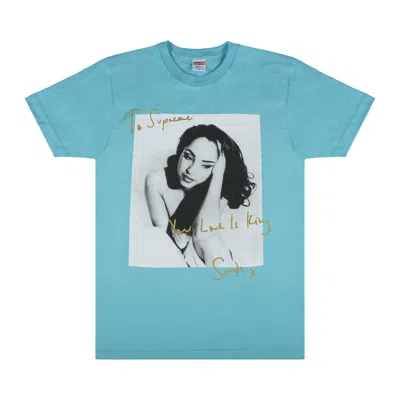 SUPREME SUPREME SADE T-SHIRT 'AQUA'