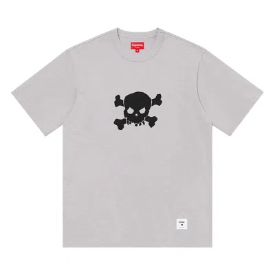 SUPREME SUPREME SKULL SHORT-SLEEVE TOP 'GREY'