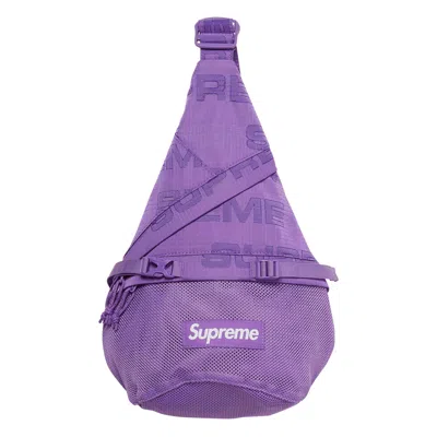 SUPREME SUPREME SLING BAG 'PURPLE'
