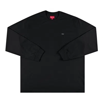 SUPREME SUPREME SMALL BOX LONG-SLEEVE TEE 'BLACK'