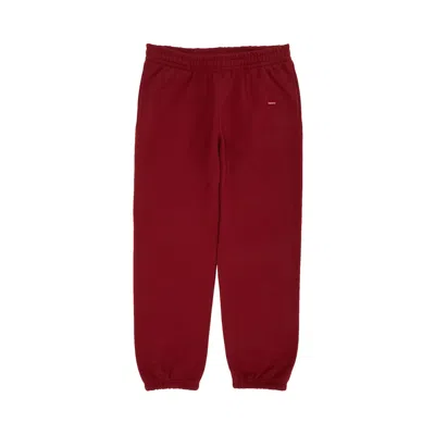 SUPREME SUPREME SMALL BOX SWEATPANT 'DARK RED'