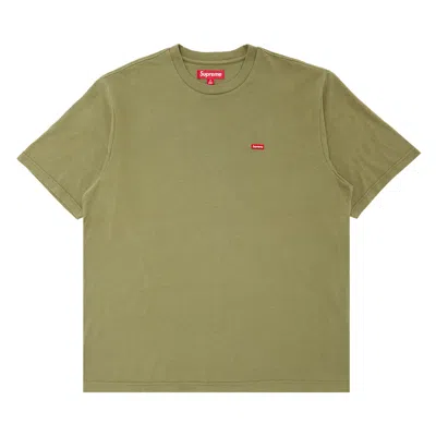SUPREME SUPREME SMALL BOX TEE 'DUSTY OLIVE'