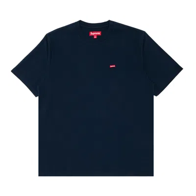 SUPREME SUPREME SMALL BOX TEE 'NAVY'