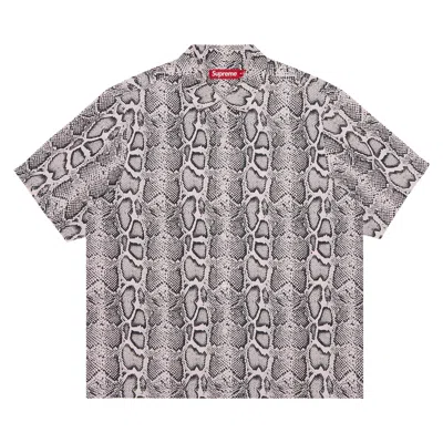 SUPREME SUPREME SNAKE SHORT-SLEEVE SHIRT 'PINK'