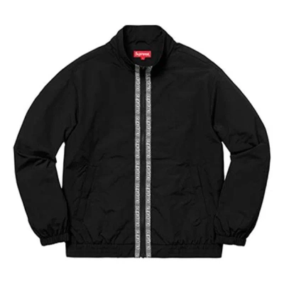 SUPREME Supreme SS18 Classic Taping Track Jacket Black