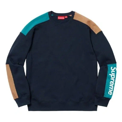 SUPREME Supreme SS19 Formula Crewneck Blue Logo