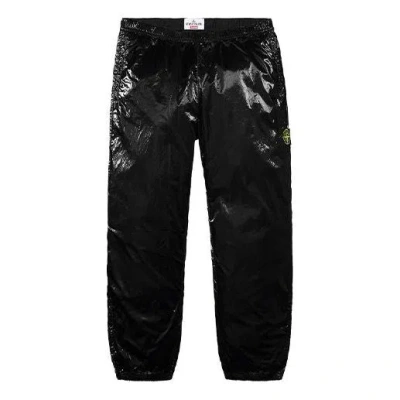SUPREME Supreme SS19 x Stone Island New Silk Light Pant Black
