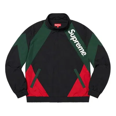 SUPREME Supreme SS20 Colorblock Splicing Casual Sports Jacket Unisex Black