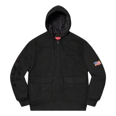 SUPREME Supreme SS20 Week 2 Canvas Hooded Work Jacket
