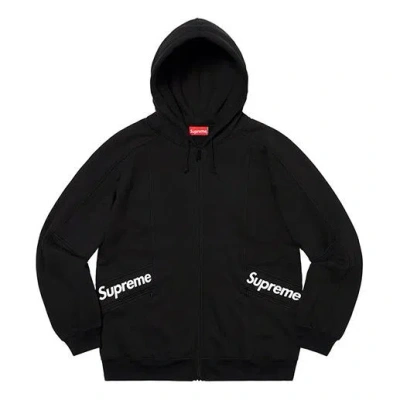 SUPREME Supreme SS20 Week 3 Color Blocked Zip Up Hooded Sweatshirt