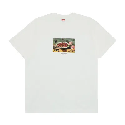 SUPREME SUPREME STRAWBERRIES TEE 'WHITE'