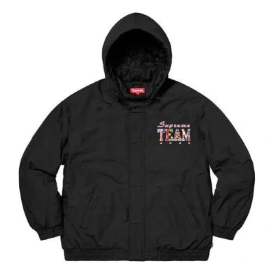 SUPREME Supreme Super Team Puffy Jacket 'Black'