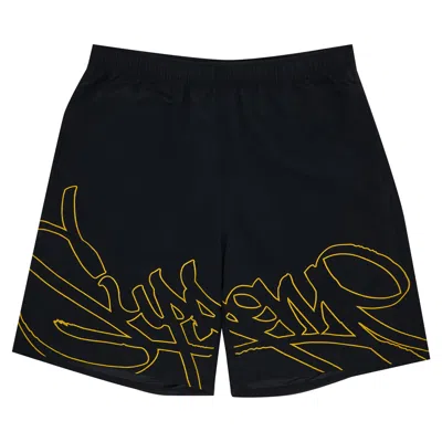 SUPREME SUPREME TAG WATER SHORT 'BLACK'