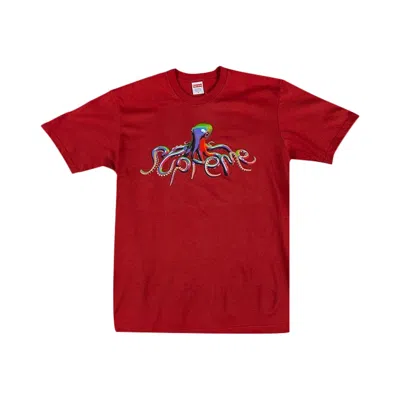SUPREME SUPREME TENTACLES T-SHIRT 'BRICK'