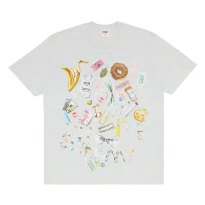 SUPREME SUPREME TRASH TEE 'ASH GREY'