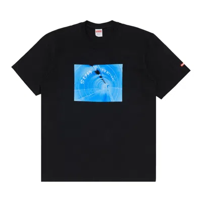SUPREME SUPREME TUNNEL TEE 'BLACK'