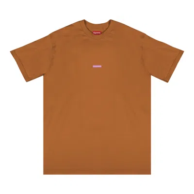 SUPREME SUPREME TYPEWRITER SHORT-SLEEVE TOP 'RUST'