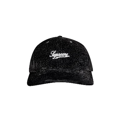 SUPREME SUPREME VELVET 2-TONE 6-PANEL 'BLACK'