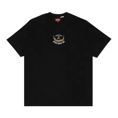 SUPREME SUPREME VICTORY SHORT-SLEEVE TOP 'BLACK'