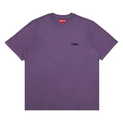 SUPREME SUPREME WASHED TAG SHORT-SLEEVE TOP 'LAVENDER'