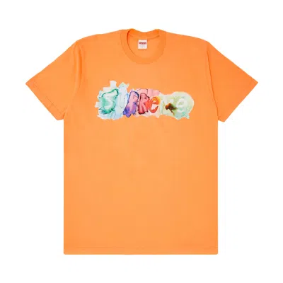 SUPREME SUPREME WATERCOLOR TEE 'PEACH'