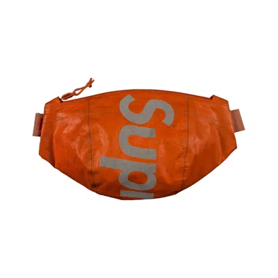 SUPREME SUPREME WATERPROOF REFLECTIVE SPECKLED WAIST BAG 'ORANGE'