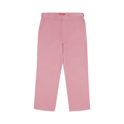 SUPREME SUPREME WORK PANT 'DUSTY PINK'